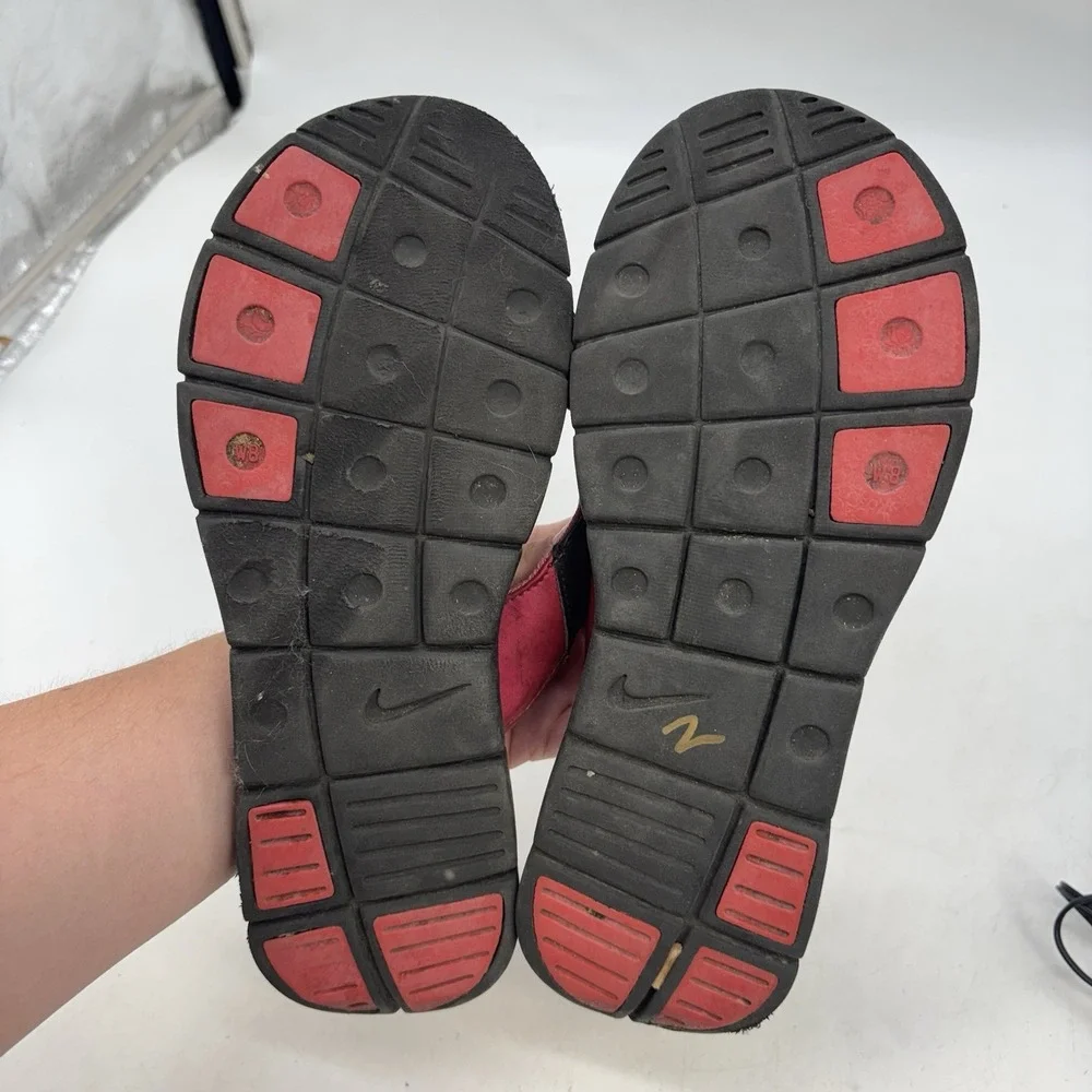 Nike Comfort Slides Womens 6 Pink Slip On Sandals Comfortbed Flip Flops